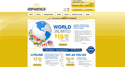 Desktop Screenshot of inphonex.com.br